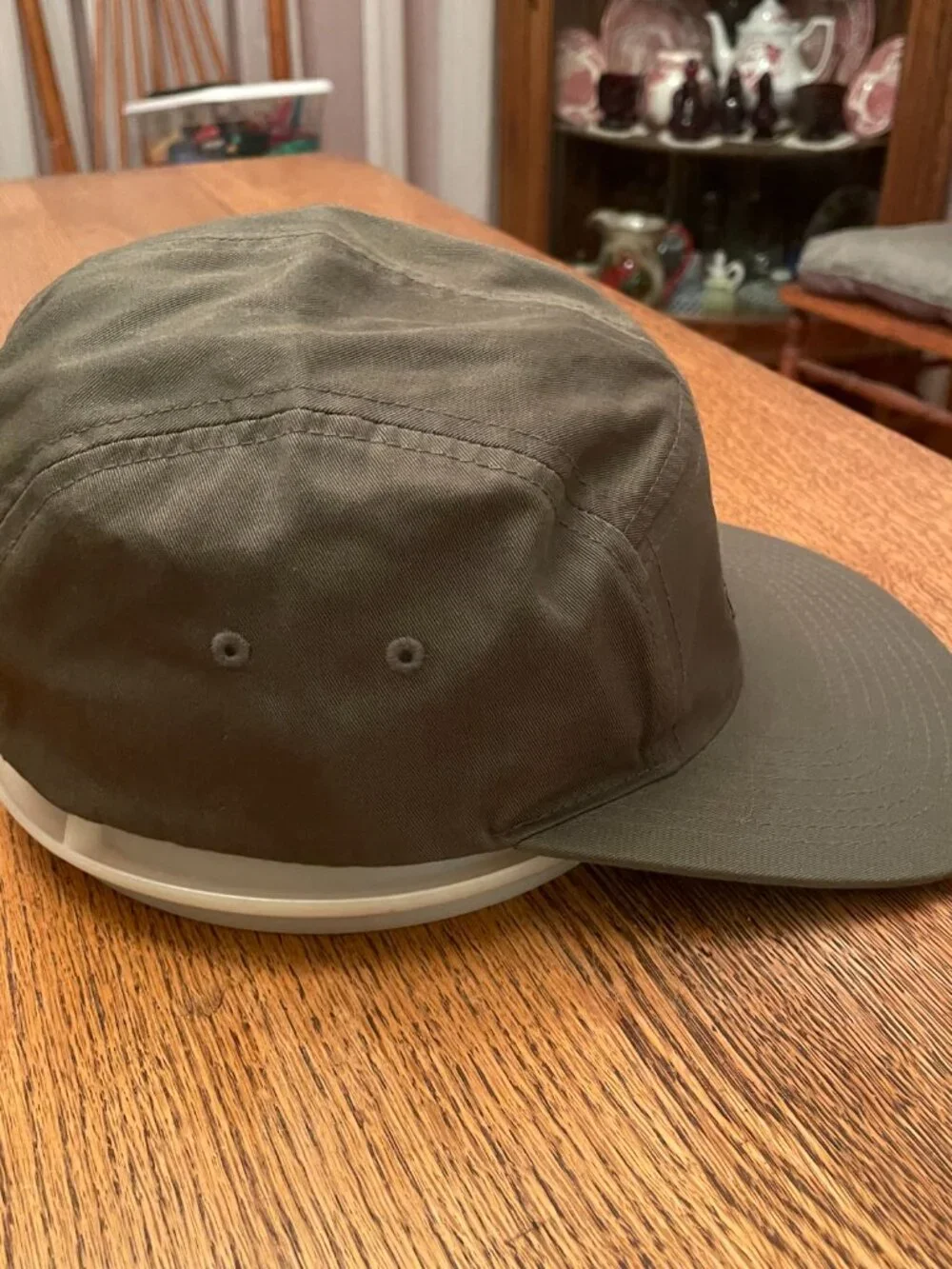 UTOG Brewing Company Olive Green Plastic Buckle Strap 5-Panel Hat Cap